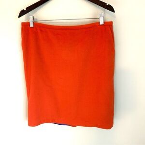 J. McLaughlin Wool/Cashmere Blend Pencil Skirt. Size 10.